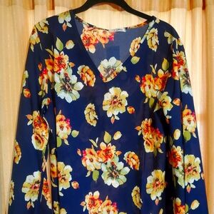 Long sleeve blouse
